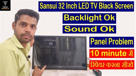 Sansui Led Tv Display Problem Backlight Ok Sound Ok Led Tv Me