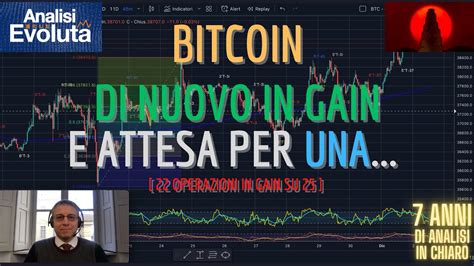 BITCOIN Analisi Evoluta Del 2 12 Di Nuovo In Gain E Attesa Per Una