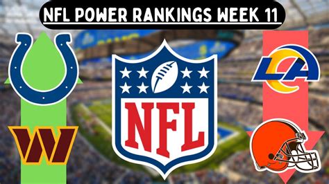 Nfl Power Rankings Week 11 Youtube