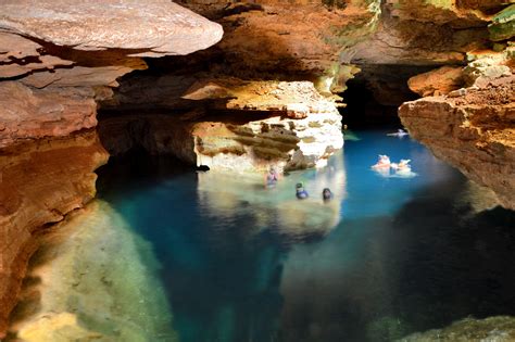 Exploring The Caves Of Chapada Diamantina National Park In Brazil