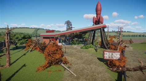 Hyena Habitat FO4 Red Rocket : PlanetZoo