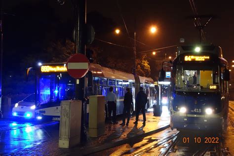 Awaria Zwrotnicy Na Rondzie Mogilskim Zmiany W Komunikacji Nocnej