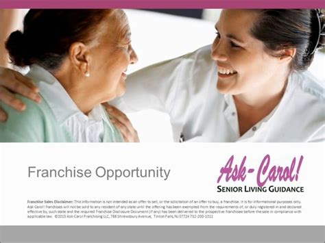 Top Senior Care Franchise How To Start A Senior Care Business