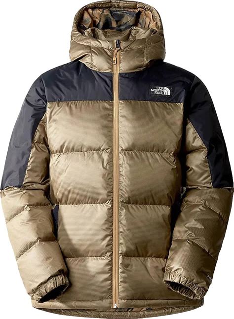 The North Face Mens Diablo Down Hooded Jacket Almond Buttertnf