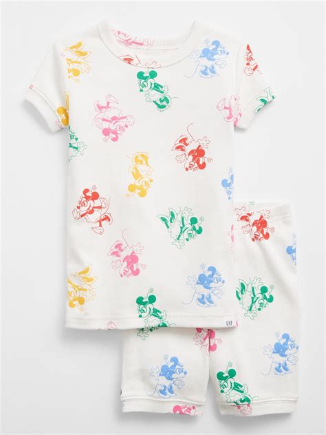 Babygap Disney Minnie Mouse Organic Cotton Pj Set Gap Factory