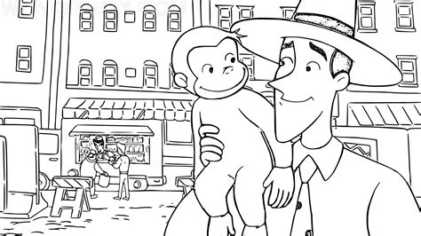 Desenhos Para Colorir Do Curioso George