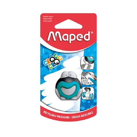 MAPED GUMICE ZA BRISANJE M015901 ŽABICA Papagaj