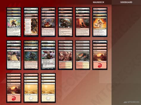 Arena Standard Boros Aggro Deck By Delmo Mtg Decks