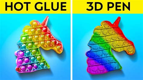 Diy 3d Pen Vs Hot Glue Crafts Fantastic 3d Pen And Glue Gun Ideas