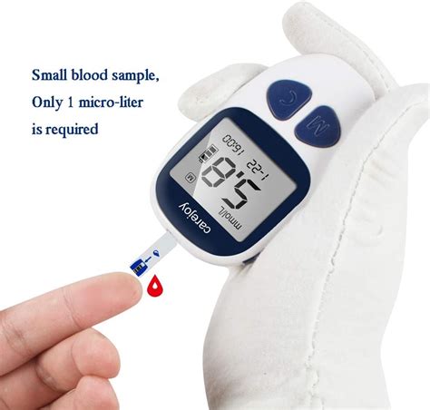 Electronic Blood Glucose Monitor Digital Glucometer Handheld Diabetes