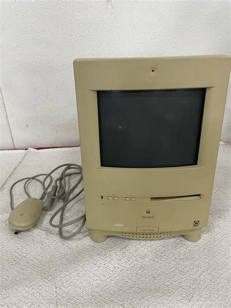 【傷や汚れあり】m 3603 ⑦ 【同梱不可】980円～ 現状品 Apple Macintosh Color Classic Ii M1600