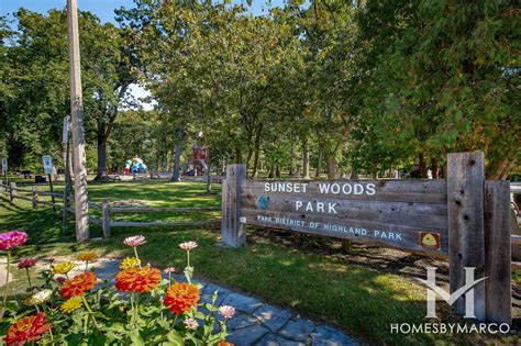 Sunset Woods Park in Highland Park, IL - Homes by Marco