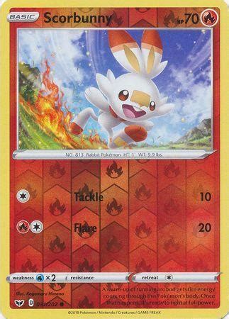 Scorbunny Common Reverse Holo Playset