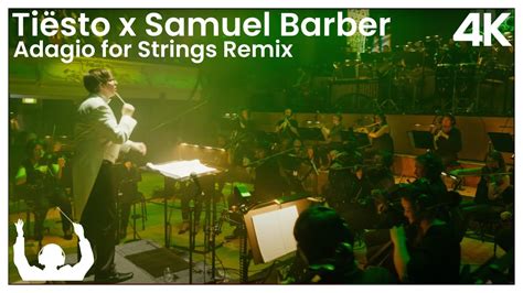 SYNTHONY Tiësto remix Samuel Barber Adagio For Strings Live at The