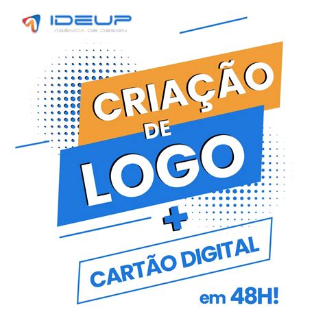 Criação de Logotipo Cartão de Visitas Digital IDEUP Marketing