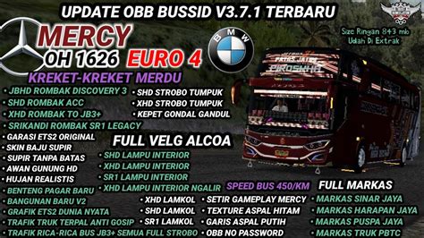 Sound Mercy Oh Euro Terbaru Obb Bussid V Grafik Dunia Nyata