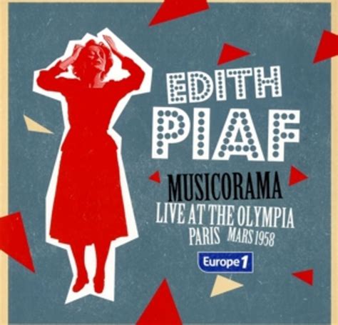 Concert Musicorama LOlympia 1958 Von Edith Piaf Auf Vinyl Musik Thalia