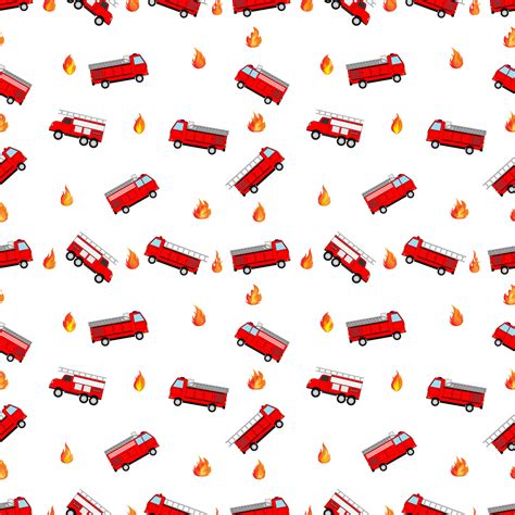 Firefighter Pattern Vector Art Icons And Graphics For Free Download