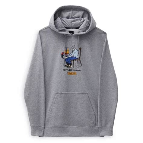 Skate Graphic Pullover Hoodie Grey Vans