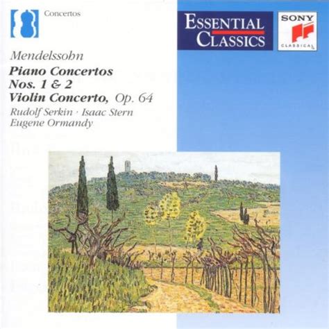 Mendelssohn Concertos Pour Piano N Et N Concerto Pour Violon