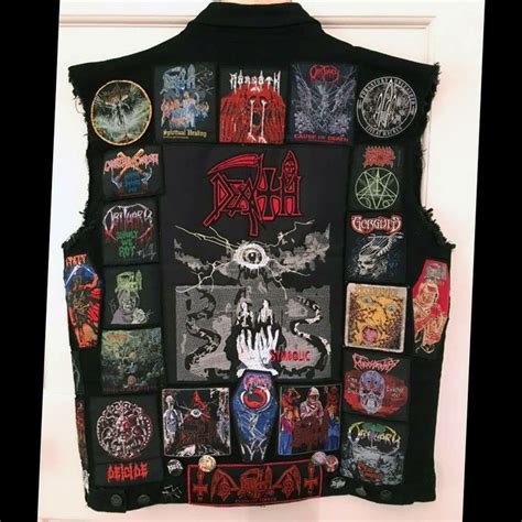 Thrash Metal Jacket Battle Jacket Punk Fashion Diy Vest