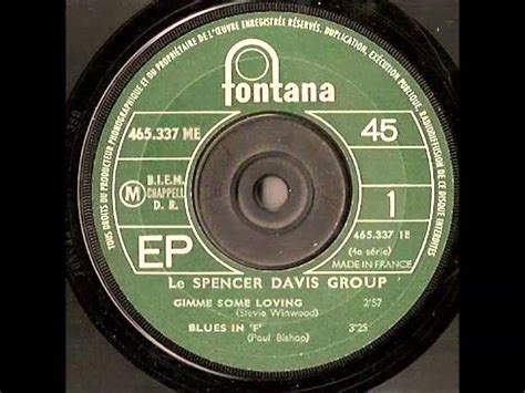 The Spencer Davis Group - Gimme Some Lovin'. Stereo Chords - Chordify