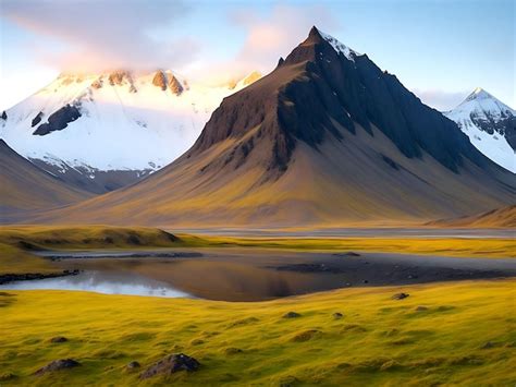 Premium Photo Vestrahorn Mountains In Stokksnes Iceland