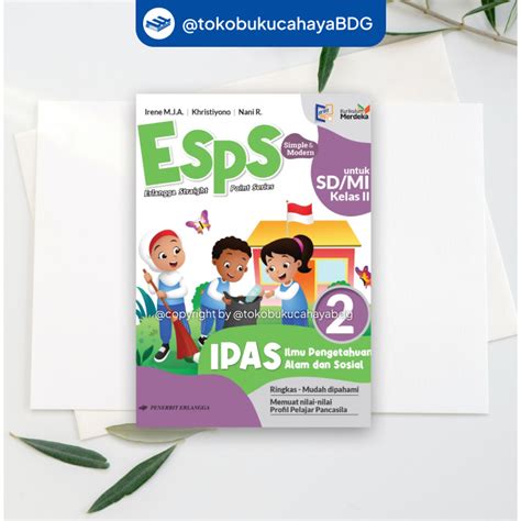 Jual Buku Esps Ipas Kelas Vol Sd Kurikulum Merdeka