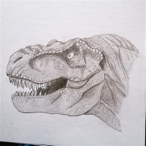 My entry #2 : T-rex pencil drawings — Stan Winston School of Character ...