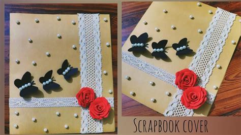 Scrapbook Cover Tutorial Scrapbook Ideas Easy Project File