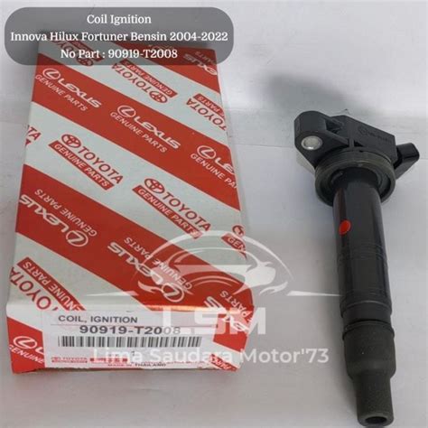 Koil Ignition Coil Innova Hilux Fortuner Bensin 90919 T2008 2004 2022