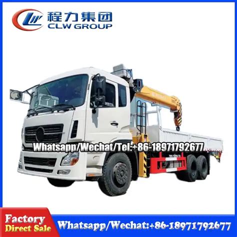 Dongfeng Heavy Duty Crane Truck Manipulator 6x4 12Ton 14Ton Truck