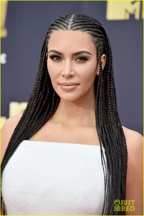 Kim Kardashian Braided Hairstyles