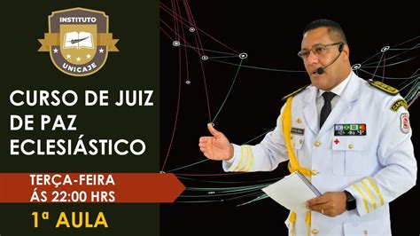 Curso De Juiz De Paz Eclesi Stico Youtube