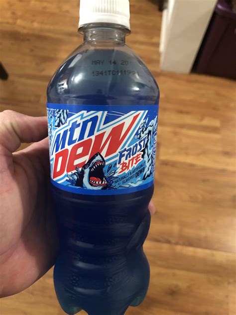 Mtn Dew Frostbite 20oz Bottle Unopened! Frostbite is a Real Dew Flavor ...