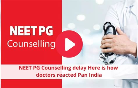 Neet Pg Counseling Pending Doctors Continuing Strike Across India