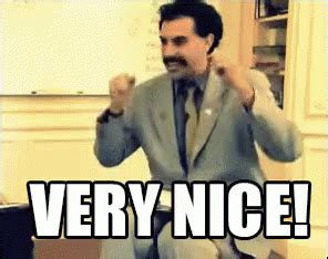 Borat Very GIF - Nletter - Discover & Share GIFs Very Nice Gif, Well ...