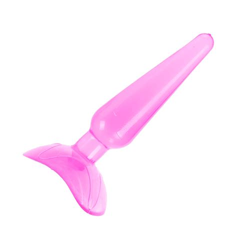 Lb Plug Anal Silicone Jelly Pontudo Ventosa Rosa Libb Sex