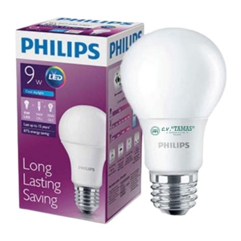 Bola Lampu Led Philips 9 Watt Siplah