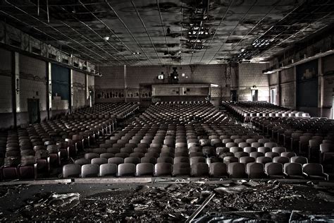 Abandoned movie theater