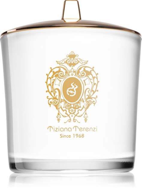 Tiziana Terenzi White Fire Scented Candle With Wooden Wick Notino Co Uk