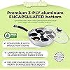 Amazon Eggssentials Egg Poacher Pan Nonstick Poached Egg Maker