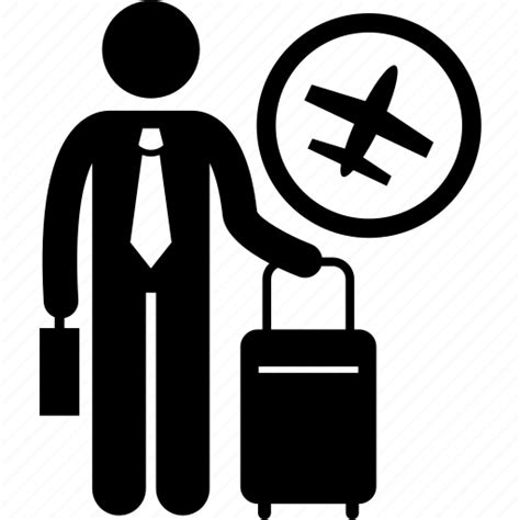 Business Trip Employee Travel Icon Download On Iconfinder