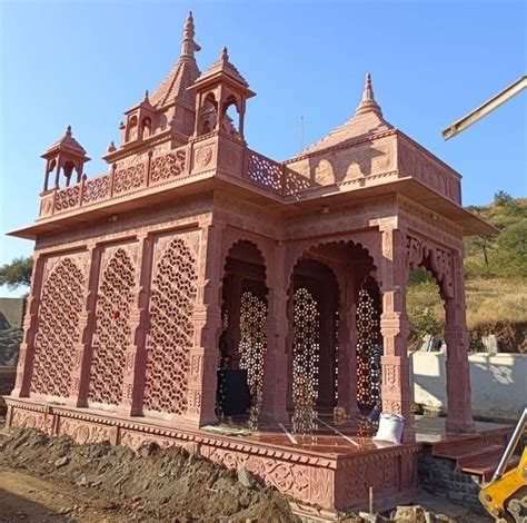 Red Sandstone Temple For Worship At Rs 551000 In Dausa ID 2852225613148