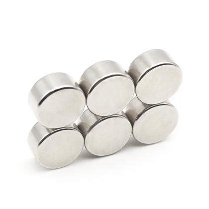 Custom N45 Grade Neodymium Magnet Disc D6 3mm Axial Magnetisation 3650