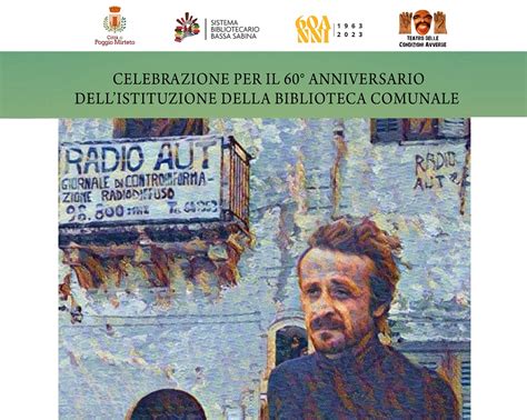 Celebrazione 60 Anniversario Istituzione Biblioteca Comunale Di Poggio