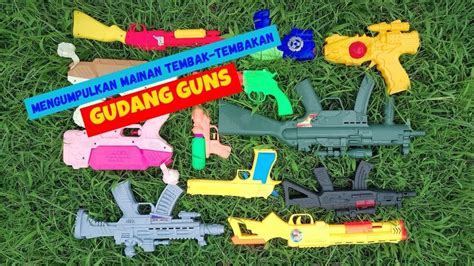 Mengumpulkan Mainan Tembak Tembakan Sniper Rifle Gun Ak Sniper Nerf