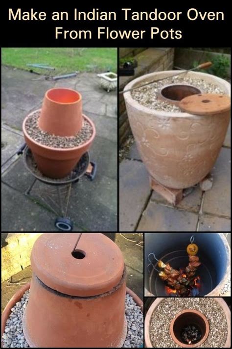 Make A Real Indian Tandoor Oven Out Of Terracotta Flower Pots Diy