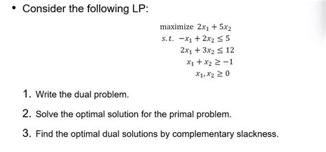 Answered • Consider The Following Lp Maximize… Bartleby