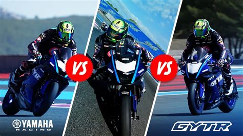 Yamaha R6 Vs R7 Vs R1 Gytr Spec Monsters Youtube